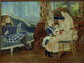 Renoir /Afternoon of the children /1884
