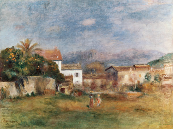 Renoir / View near Cagnes / 1903/05 od Pierre-Auguste Renoir