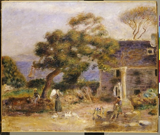 View of Treboul, c.1895 od Pierre-Auguste Renoir