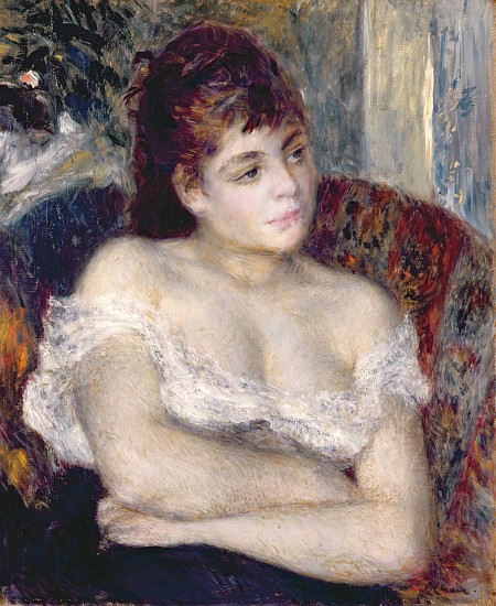 Woman in an Armchair od Pierre-Auguste Renoir