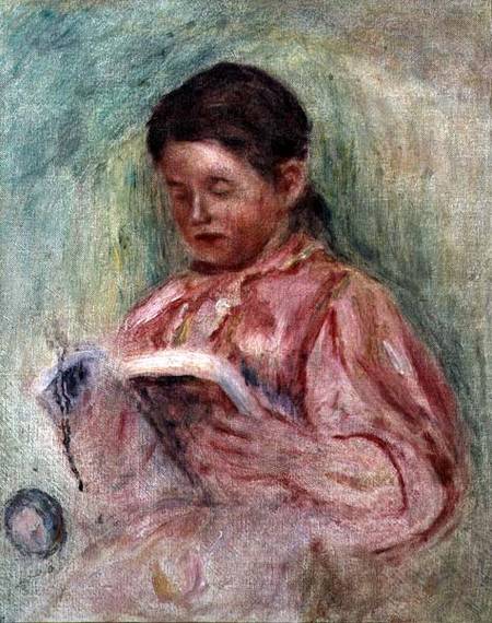 Woman Reading od Pierre-Auguste Renoir