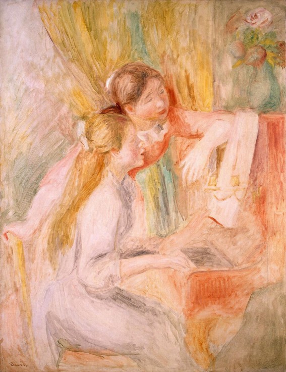 Young Girls at the Piano od Pierre-Auguste Renoir