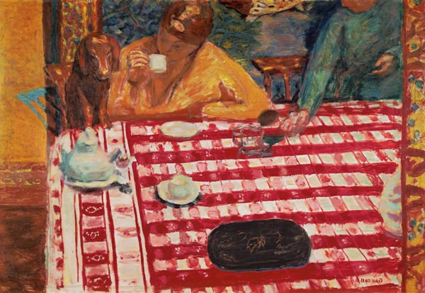 At the breakfast table. od Pierre Bonnard