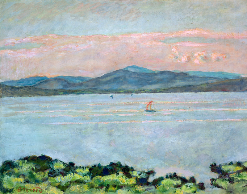 The Gulf of Saint-Tropez od Pierre Bonnard