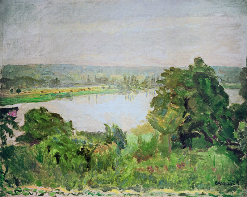 The Seine Near Vernon od Pierre Bonnard