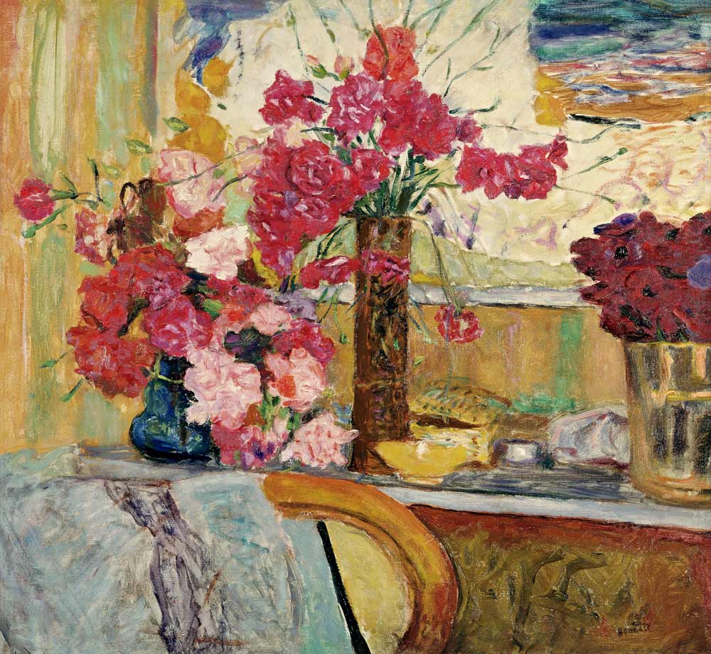 Three Bouquets od Pierre Bonnard