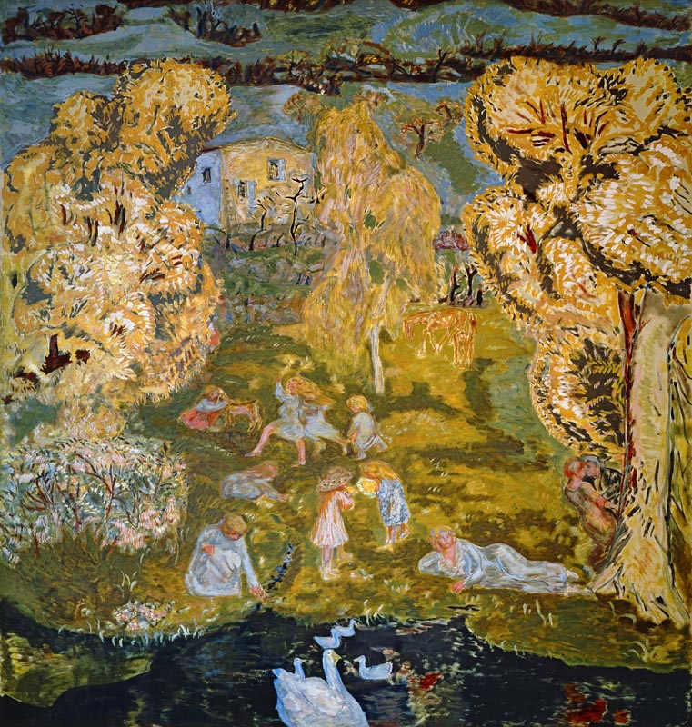 Spring in the country. od Pierre Bonnard