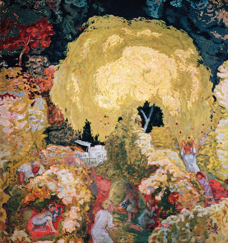 Herbst. Obsternte od Pierre Bonnard