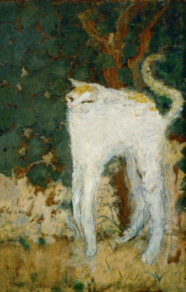 Le chat blanc od Pierre Bonnard