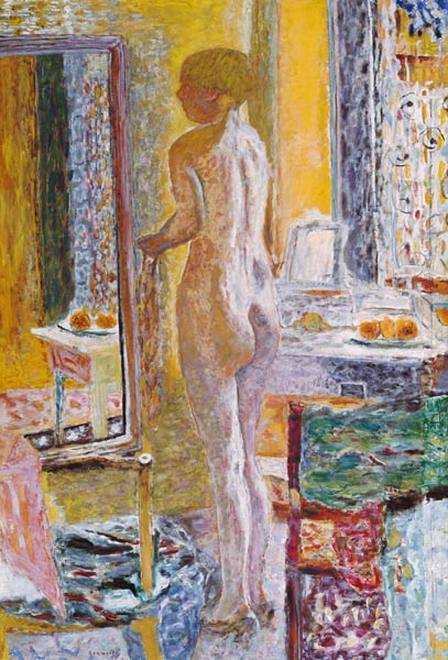 Naked in the mirror od Pierre Bonnard