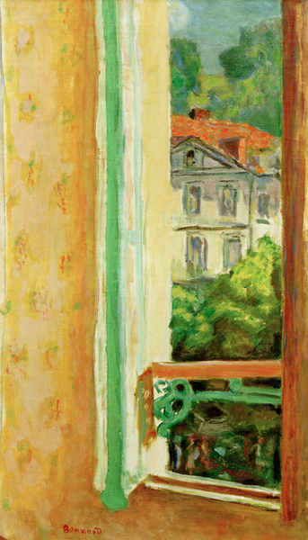 Open window in Uriage od Pierre Bonnard