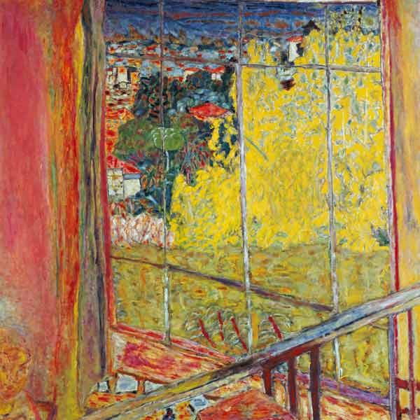 The Studio with Mimosa od Pierre Bonnard