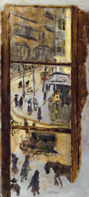 Through the Window od Pierre Bonnard
