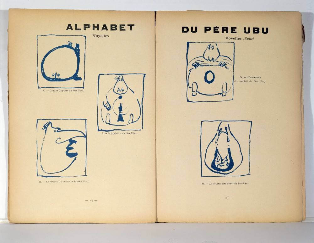 Alphabet of Pere Ubu od Pierre Bonnard