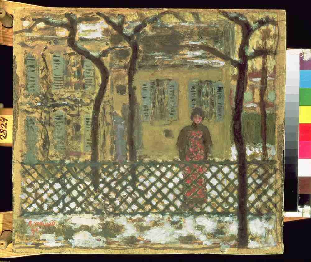 At the Fence od Pierre Bonnard