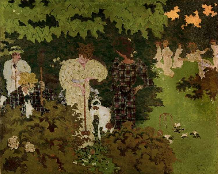 Crépuscule ou La partie du croquet od Pierre Bonnard