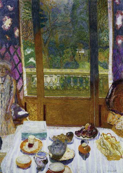 Das Frühstückszimmer od Pierre Bonnard