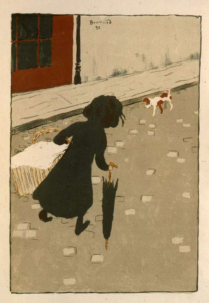 The Little Laundry Girl od Pierre Bonnard