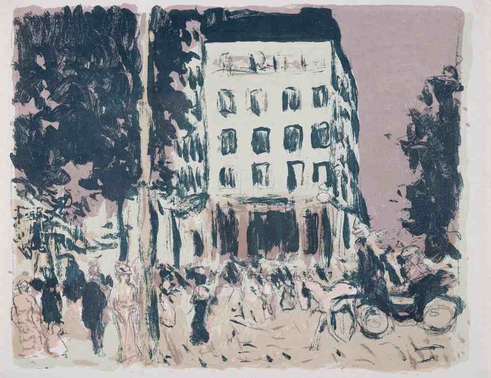 Le Boulevard od Pierre Bonnard