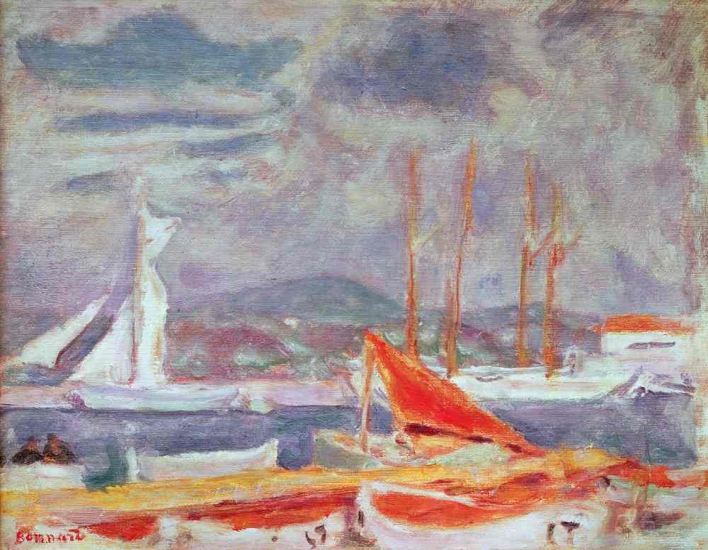 The Port at St. Tropez od Pierre Bonnard