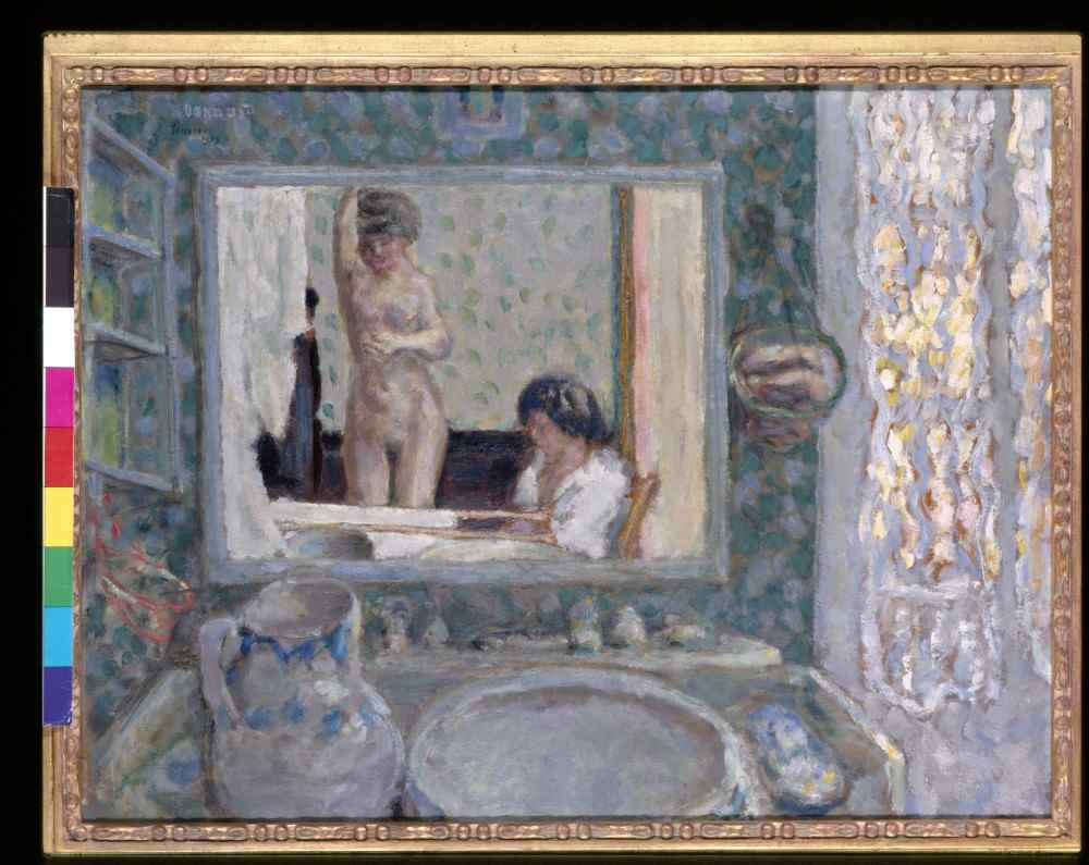The Mirror In The Green Room od Pierre Bonnard
