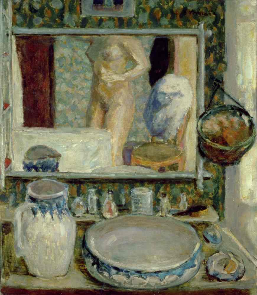 The Wash Stand, or The Mirror od Pierre Bonnard