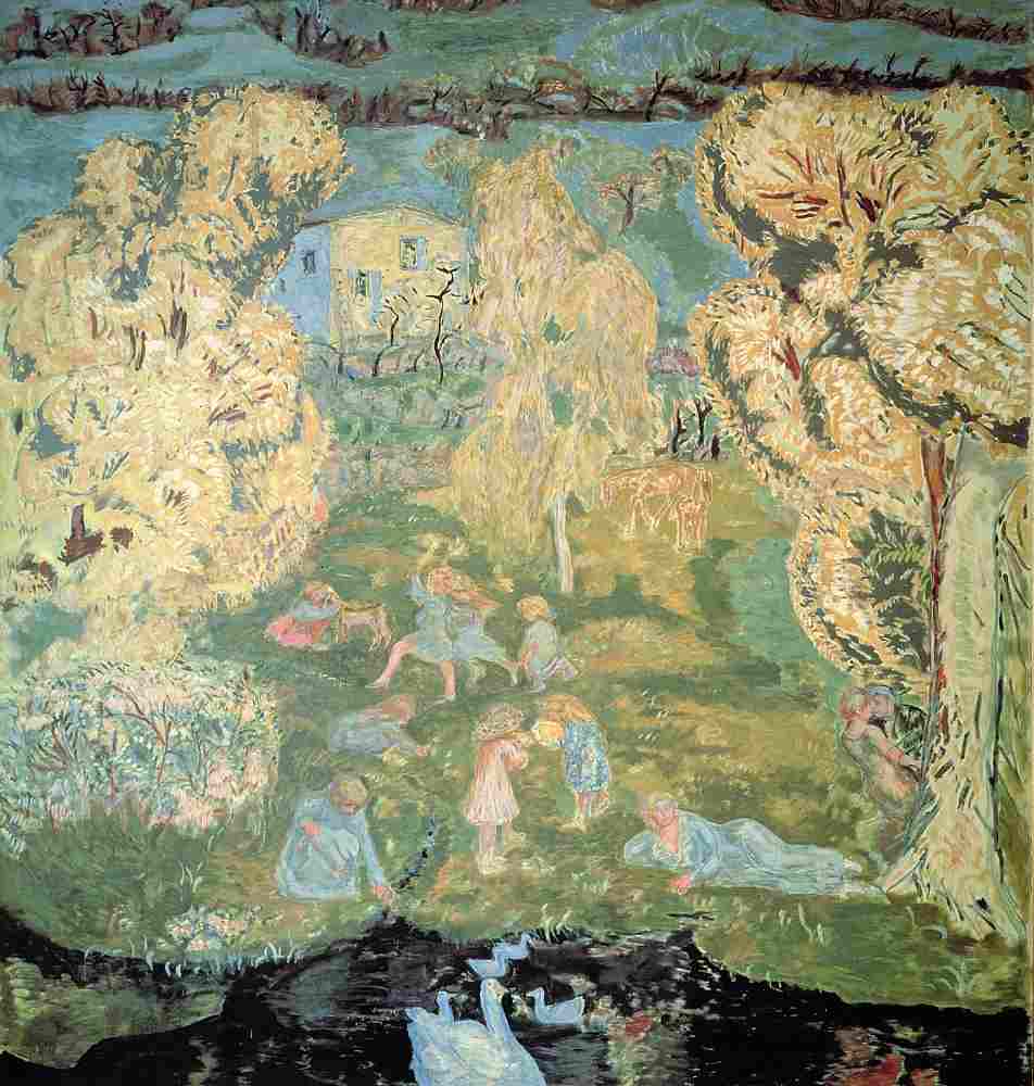 The First Days of Spring in the Countryside od Pierre Bonnard