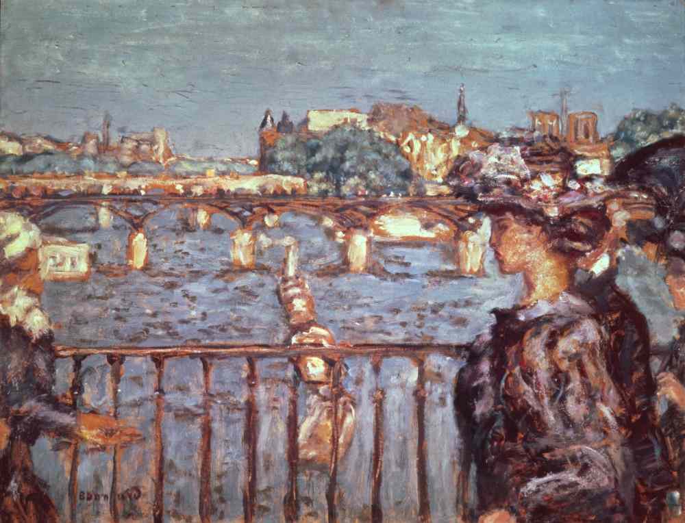 The Pont des Arts od Pierre Bonnard