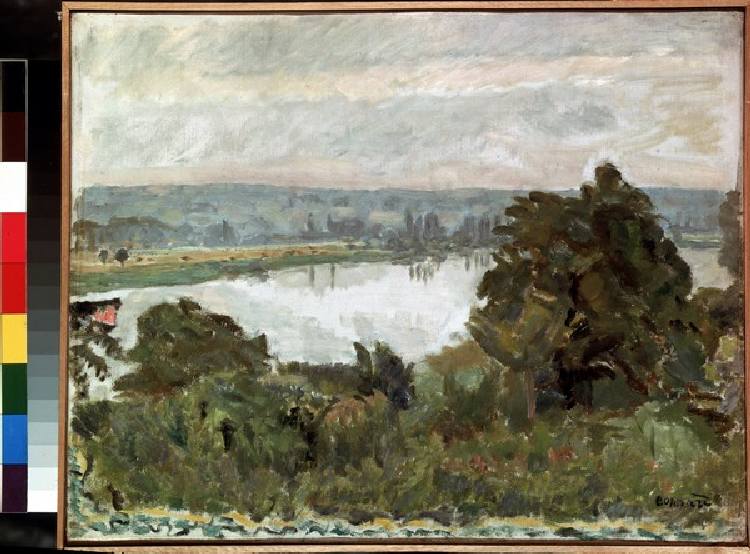 Die Seine nahe Vernon od Pierre Bonnard