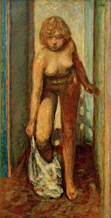 Femme se déshabillant od Pierre Bonnard