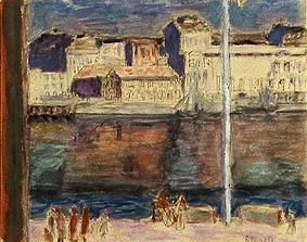 The port of St. Tropez. od Pierre Bonnard