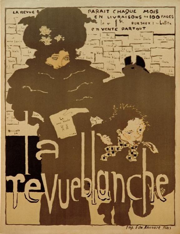 La Revue Blanche od Pierre Bonnard