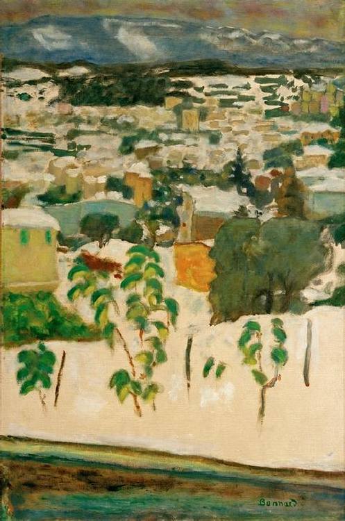 Le Cannet in the Snow od Pierre Bonnard