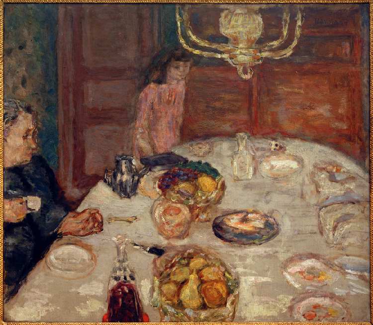 Les Poires (Le Déjeuner au Grand-Lemps) od Pierre Bonnard