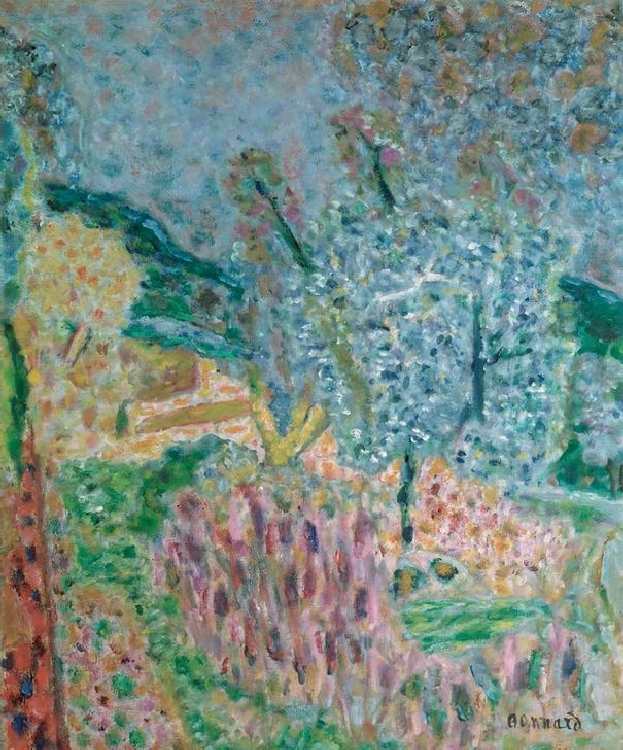 Paysage du Cannet od Pierre Bonnard