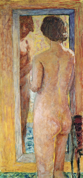 Nude before a Mirror od Pierre Bonnard