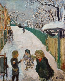 Children Playing in the Snow / The Street