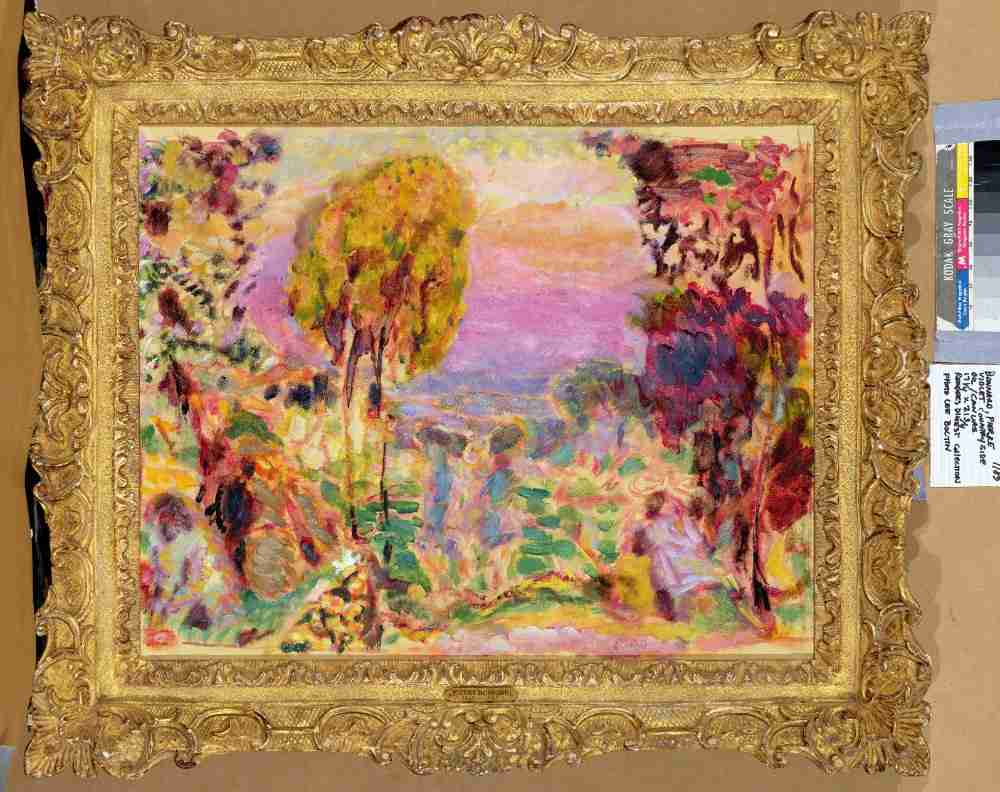 Violet Countryside od Pierre Bonnard
