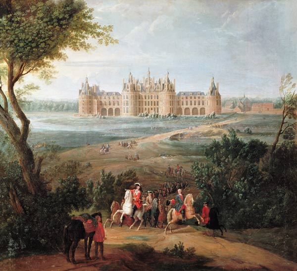 The Chateau de Chambord od Pierre-Denis Martin