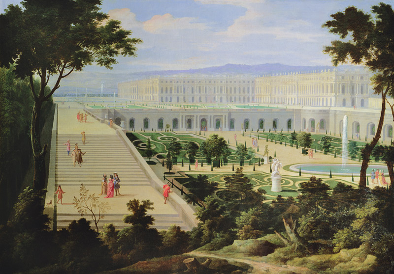 The Orangery at Versailles od Pierre-Denis Martin
