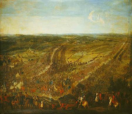 Battle of Fleurus od Pierre-Denis Martin