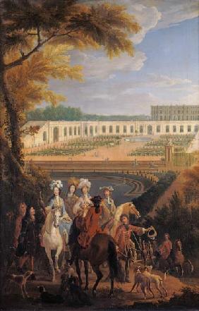 View of the Orangerie at Versailles