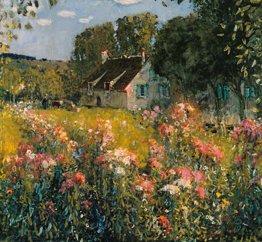 Le verger fleuri od Pierre-Eugène Montézin
