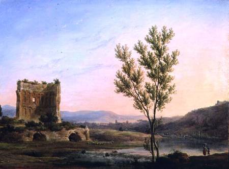 View of the Outskirts of Rome od Pierre Henri de Valenciennes