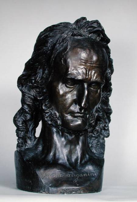 Bust of Nicolo Paganini (1784-1840) od Pierre Jean David d'Angers
