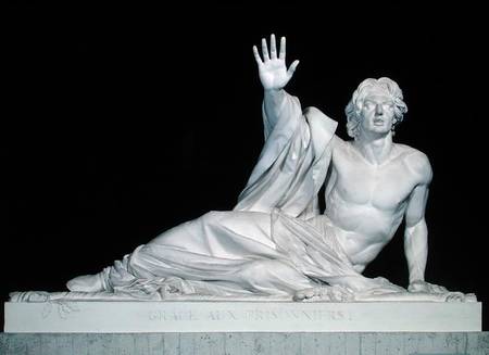Monument to the memory of Charles-Artus de Bonchamps (1759-93) od Pierre Jean David d'Angers