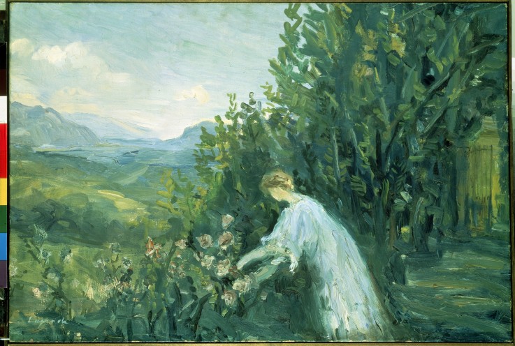 Lady in the Garden od Pierre Laprade