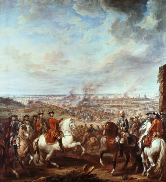 The Battle of Fontenoy od Pierre Lenfant
