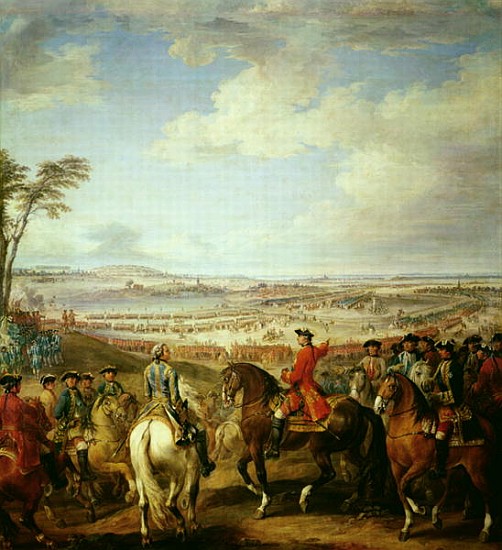 The Battle of Lawfeld, 2nd July 1747 od Pierre Lenfant