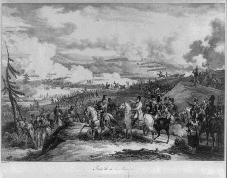 The Battle of Borodino od Pierre Martinet